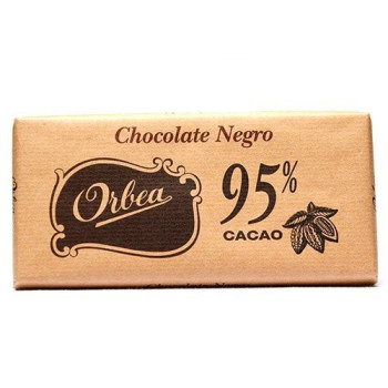 Chocolate negro 95 % Orbea
